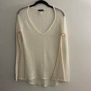 Kerisma soft cream sheer medium sweater